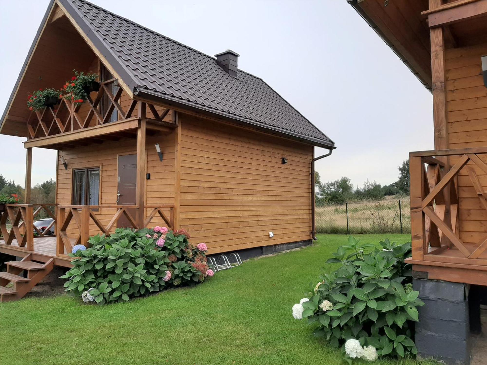 Czarcie Chatki Gardna Wielka Buitenkant foto