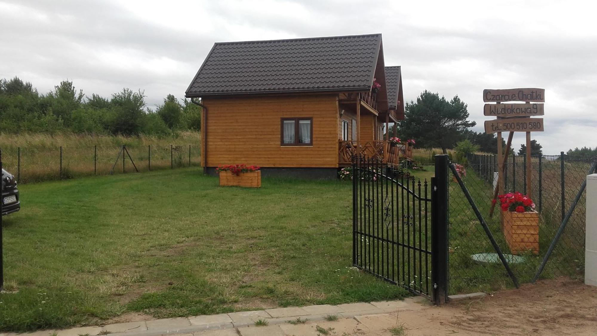 Czarcie Chatki Gardna Wielka Buitenkant foto